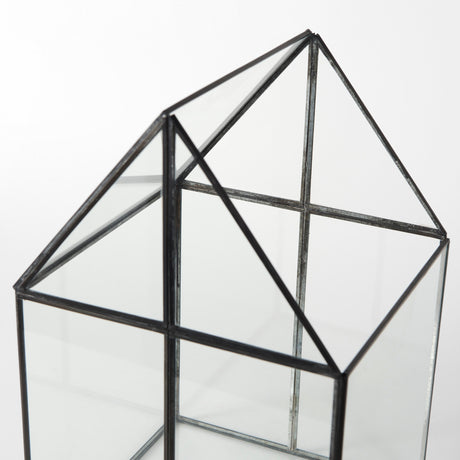 Sikes (Large) 10L x 10W x 16H Hut Terrarium W/Glass Base from Mercana - Luna Furniture