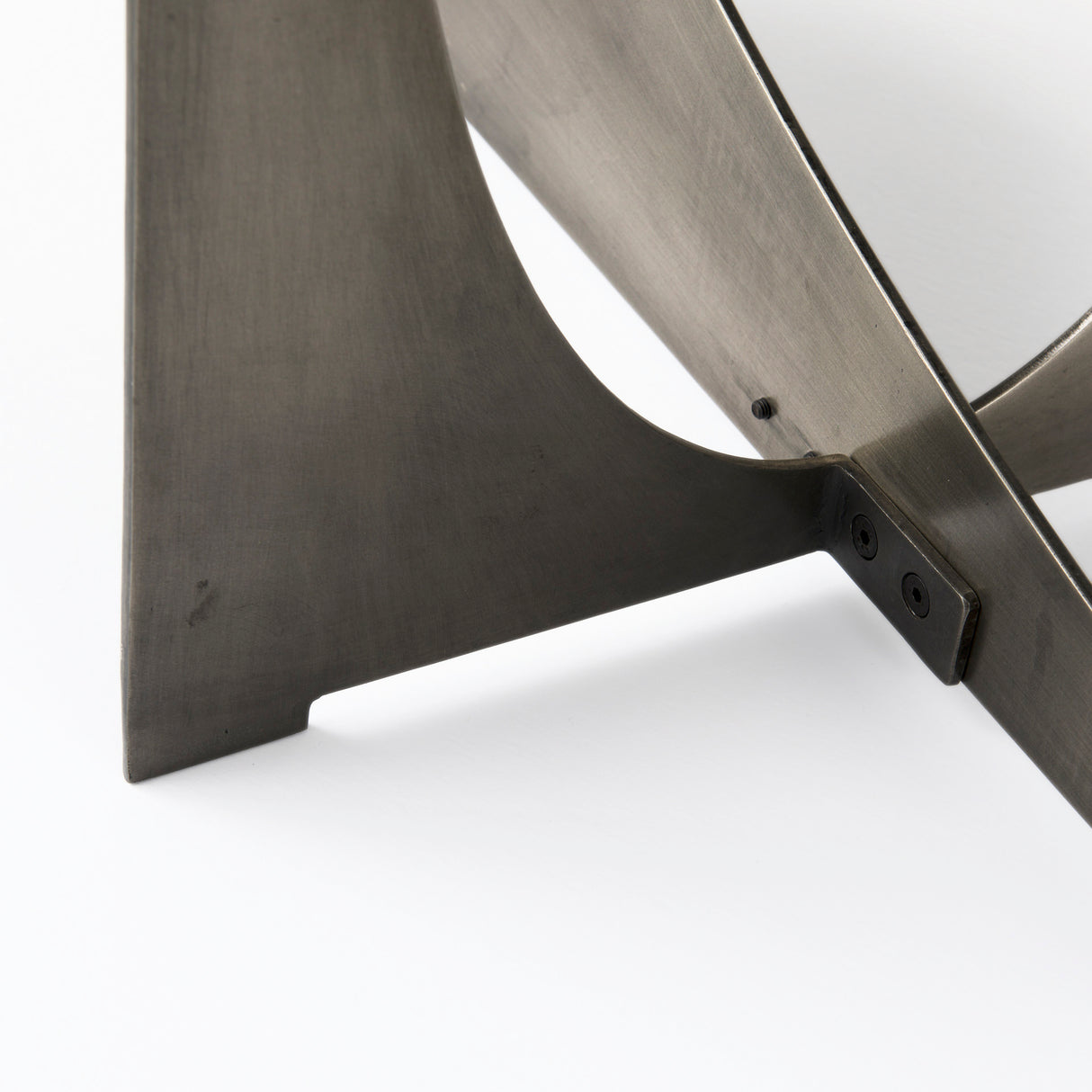 Reinhold IV Black Marble Top Iron Console Table from Mercana - Luna Furniture