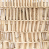 Marimba 40 L x 40 W x 24 H Natural Cane 6 Tier Chandelier from Mercana - Luna Furniture
