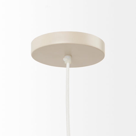 Aviario 14.2 L x 14.2 W x 14.2 H Natural Cane Cylindrical Pendant Light from Mercana - Luna Furniture