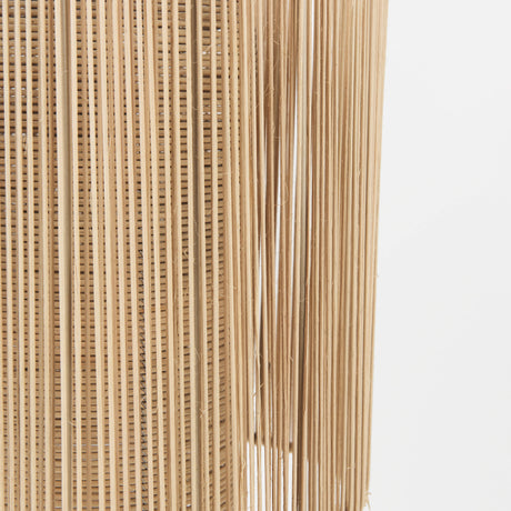 Aviario 14.2 L x 14.2 W x 14.2 H Natural Cane Cylindrical Pendant Light from Mercana - Luna Furniture