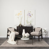Orchid II by Gabrielle Campbell a Hand Embellished Textured Canvas from Mercana - Luna Furniture