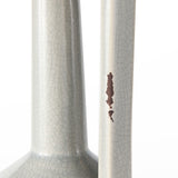 Burton 14.2H Medium Two Tone Gray Ceramic Jug Vase from Mercana - Luna Furniture
