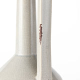 Burton 16.7H Large Two Tone Gray Ceramic Jug Vase from Mercana - Luna Furniture