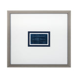 Kayak Blueprint by Dayna a Hand Embellished Textured Framed Art Print Matted under Glass from Mercana - Luna Furniture