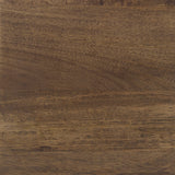 Arelius 70L x 18.75W x 32H Medium Brown, Black Metal Base w/ 4 Glass Door Cabinets Sideboard from Mercana - Luna Furniture