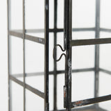 Gamfield 6.1L x 6.1W x 10.6H Small Black Metal and Glass Lantern from Mercana - Luna Furniture