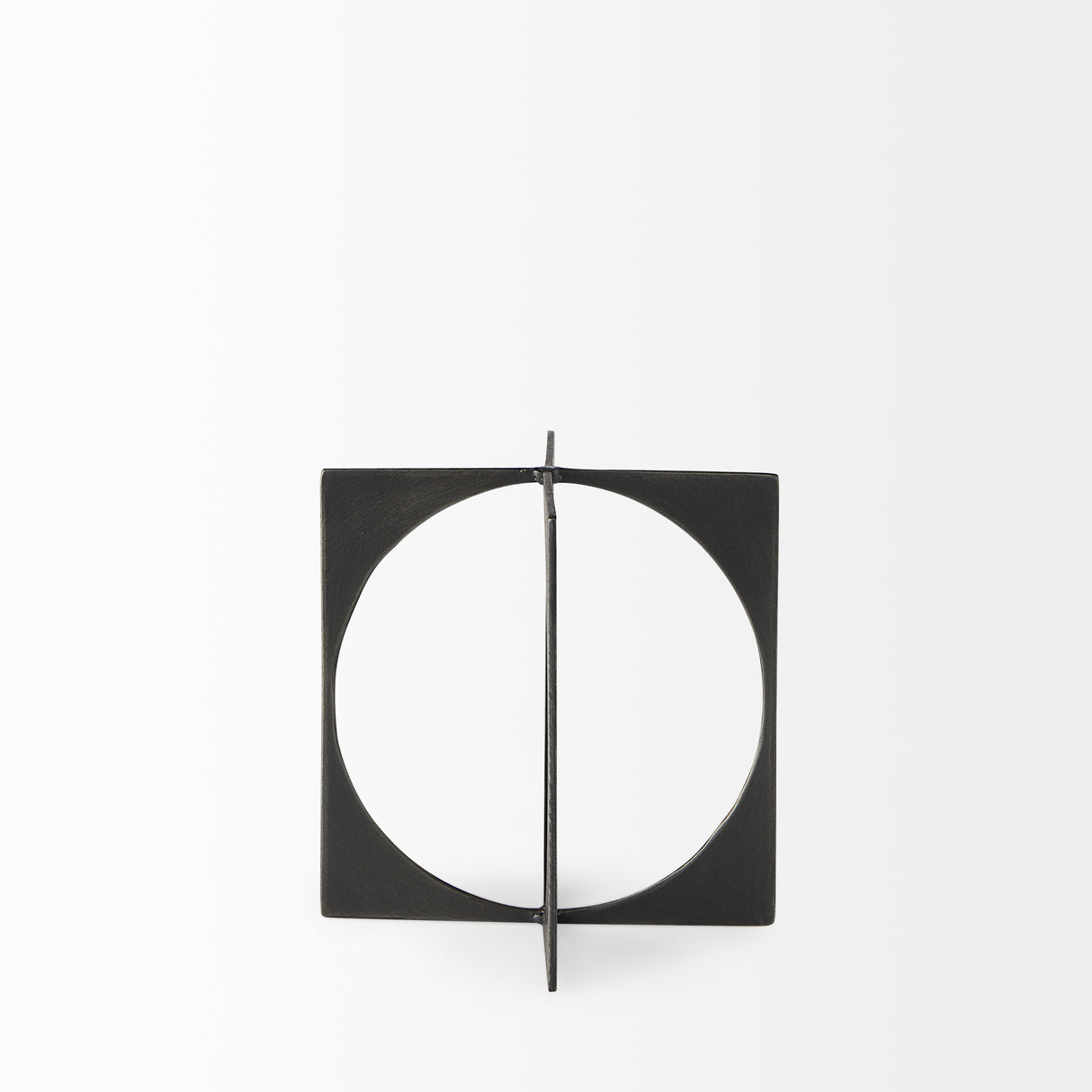 Lima Gunmetal Gray Metal Small Decorative Object from Mercana - Luna Furniture
