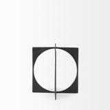 Lima Gunmetal Gray Metal Small Decorative Object from Mercana - Luna Furniture