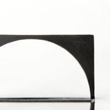 Lima Gunmetal Gray Metal Small Decorative Object from Mercana - Luna Furniture