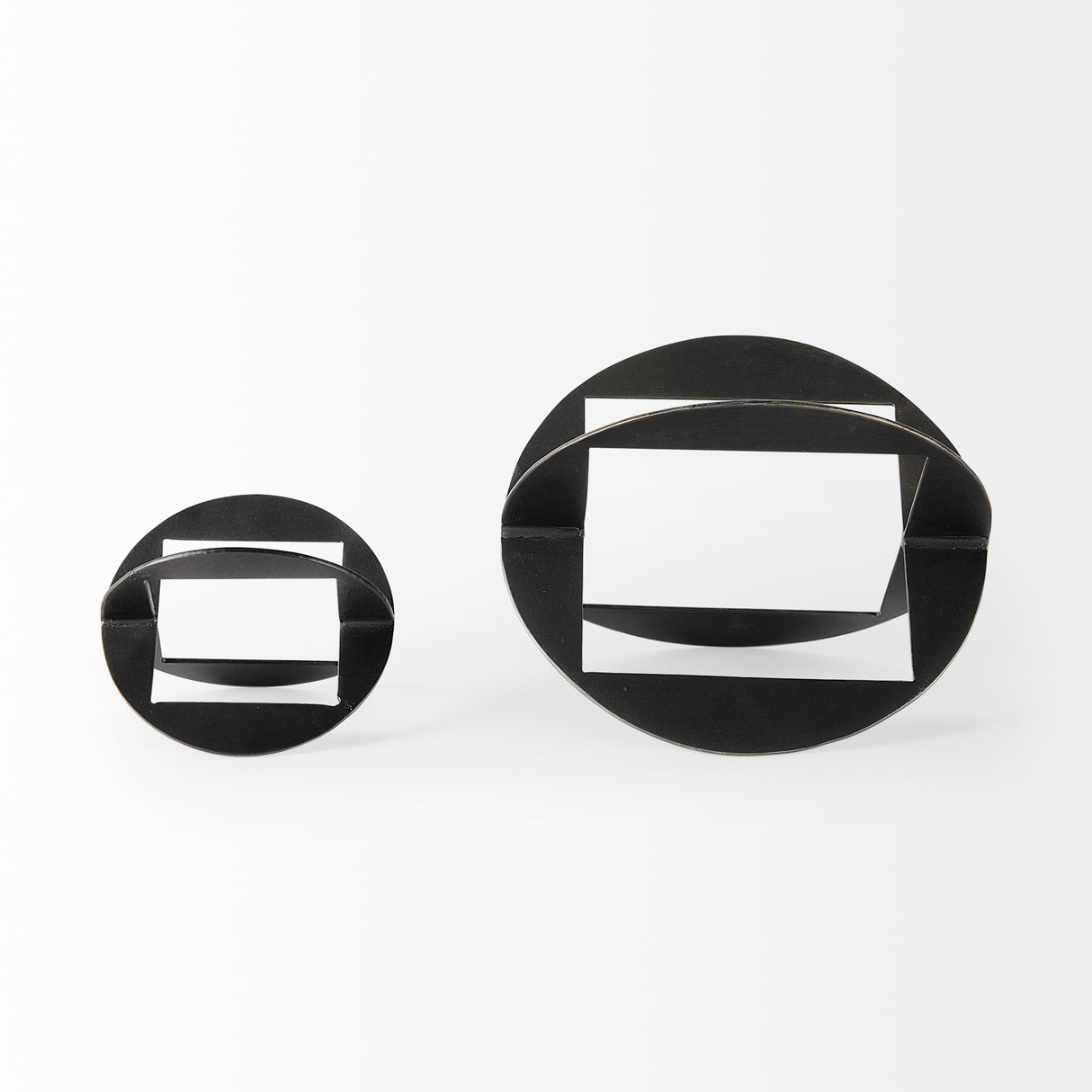 Cusco 6.0 L x 6.0 W x 6.0 H Black Iron Small Gunmetal Geometric Decorative Object from Mercana - Luna Furniture