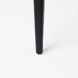 Clara Black Wood W/ Cream Fabric Seat and Cane Back Dining Chair from Mercana - Luna Furniture