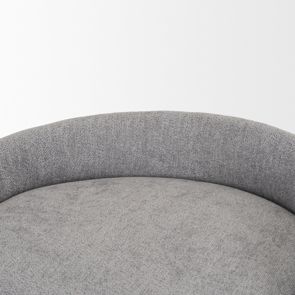 Hollyfield II Gray Fabric Seat W/ Gray Metal Base Counter Stool from Mercana - Luna Furniture