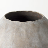 Gobi 19.75L x 24H Large Tan Ceramic Oval Vase from Mercana - Luna Furniture