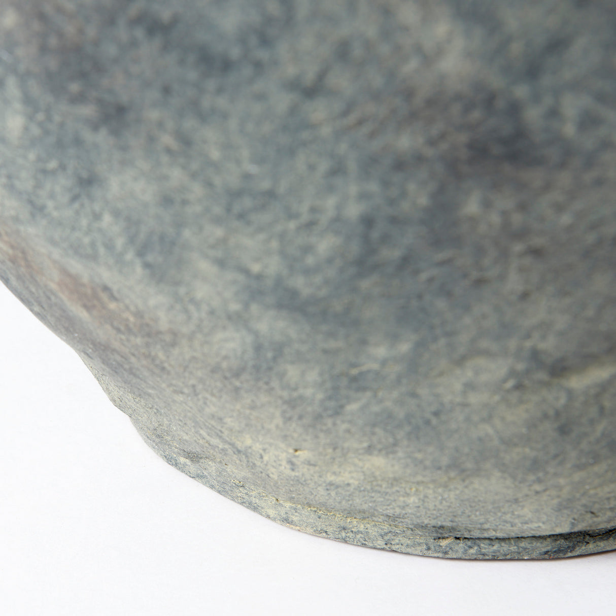 Gobi 16L x 20H Small Gray Ceramic Oval Vase from Mercana - Luna Furniture
