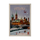 Ottawa Go Canada (XL) by Mercana Studio a Hand Embellished Decograph Framed Art Print under Glass from Mercana - Luna Furniture