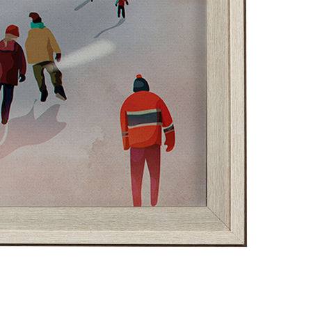 Ottawa Go Canada (XL) by Mercana Studio a Hand Embellished Decograph Framed Art Print under Glass from Mercana - Luna Furniture
