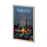 Toronto Go Canada (XL) by Mercana Studio a Hand Embellished Decograph Framed Art Print under Glass from Mercana - Luna Furniture