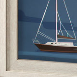 Lunenburg Go Canada (XL) by Mercana Studio a Hand Embellished Decograph Framed Art Print under Glass from Mercana - Luna Furniture