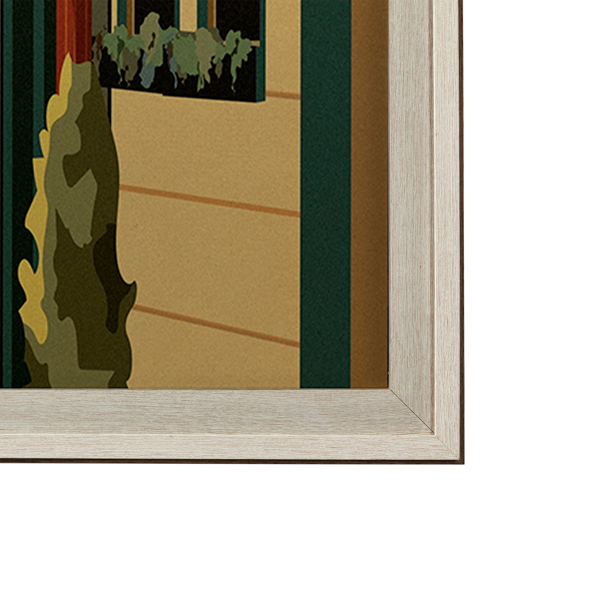 Halifax Go Canada (XL) by Mercana Studio a Hand Embellished Decograph Framed Art Print under Glass from Mercana - Luna Furniture