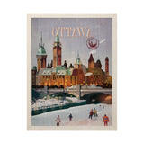 Ottawa Go Canada (L) by Mercana Studio a Hand Embellished Decograph Framed Art Print from Mercana - Luna Furniture