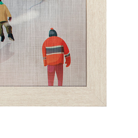 Ottawa Go Canada (L) by Mercana Studio a Hand Embellished Decograph Framed Art Print from Mercana - Luna Furniture