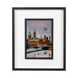 Ottawa Go Canada (M) by Mercana Studio a Framed Art Print Matted under Glass from Mercana - Luna Furniture