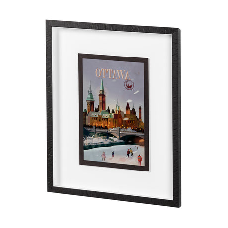 Ottawa Go Canada (M) by Mercana Studio a Framed Art Print Matted under Glass from Mercana - Luna Furniture