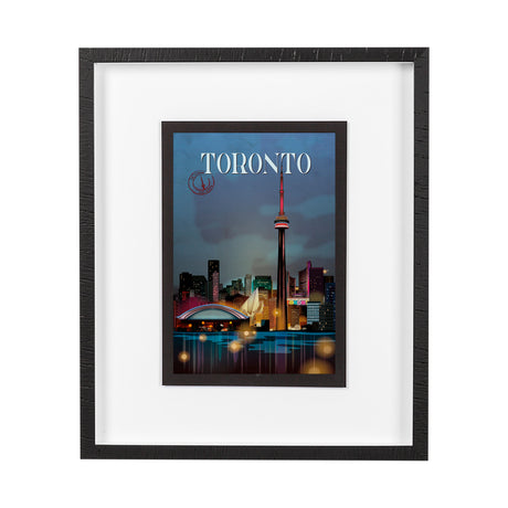 Toronto Go Canada (M) by Mercana Studio a Framed Art Print Matted under Glass from Mercana - Luna Furniture