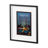 Toronto Go Canada (M) by Mercana Studio a Framed Art Print Matted under Glass from Mercana - Luna Furniture