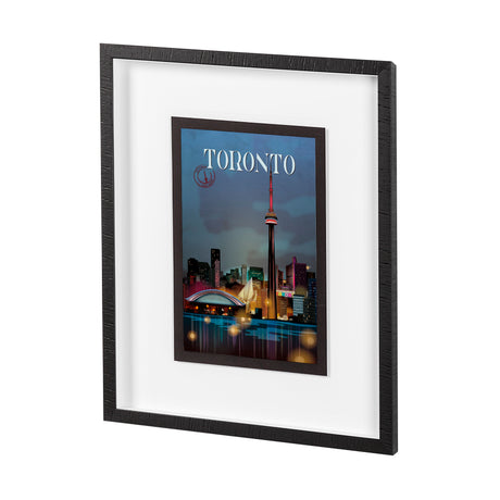 Toronto Go Canada (M) by Mercana Studio a Framed Art Print Matted under Glass from Mercana - Luna Furniture