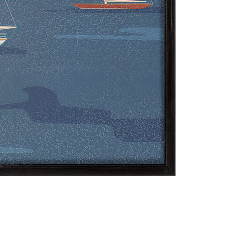 Lunenburg Go Canada (SM) by Mercana Studio a Hand Embellished Decograph Framed Art Print from Mercana - Luna Furniture