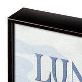 Lunenburg Go Canada (SM) by Mercana Studio a Hand Embellished Decograph Framed Art Print from Mercana - Luna Furniture