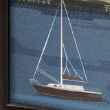 Lunenburg Go Canada (SM) by Mercana Studio a Hand Embellished Decograph Framed Art Print from Mercana - Luna Furniture