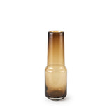 Amrita 4.1L x 4.1W x 11.9H Golden Brown Glass Vase from Mercana - Luna Furniture