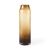 Amrita 4.8L x 4.8W x 16.0H Golden Brown Glass Vase from Mercana - Luna Furniture