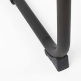 Berbick 20.5 x 24.75 x 39 Medium Brown Leather W/ Iron Frame Counter Stool from Mercana - Luna Furniture
