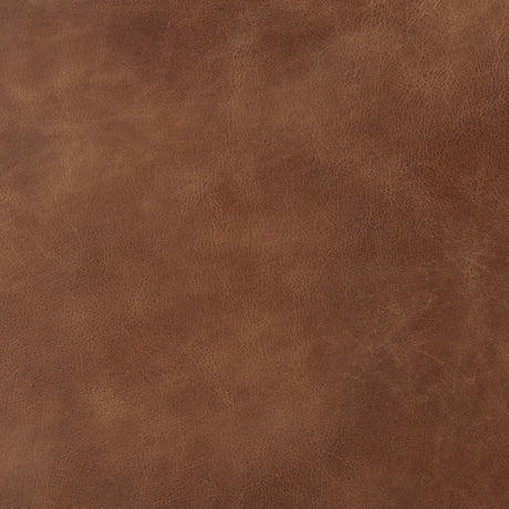 Berbick 43" Total Height Medium Brown Leather w/ Iron Frame Bar Stool from Mercana - Luna Furniture