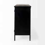 Aurelia Two Door Glass Cabinet from Mercana - Luna Furniture