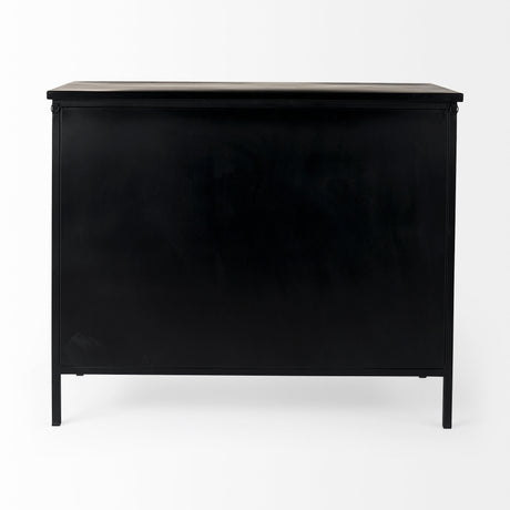 Aurelia Two Door Glass Cabinet from Mercana - Luna Furniture