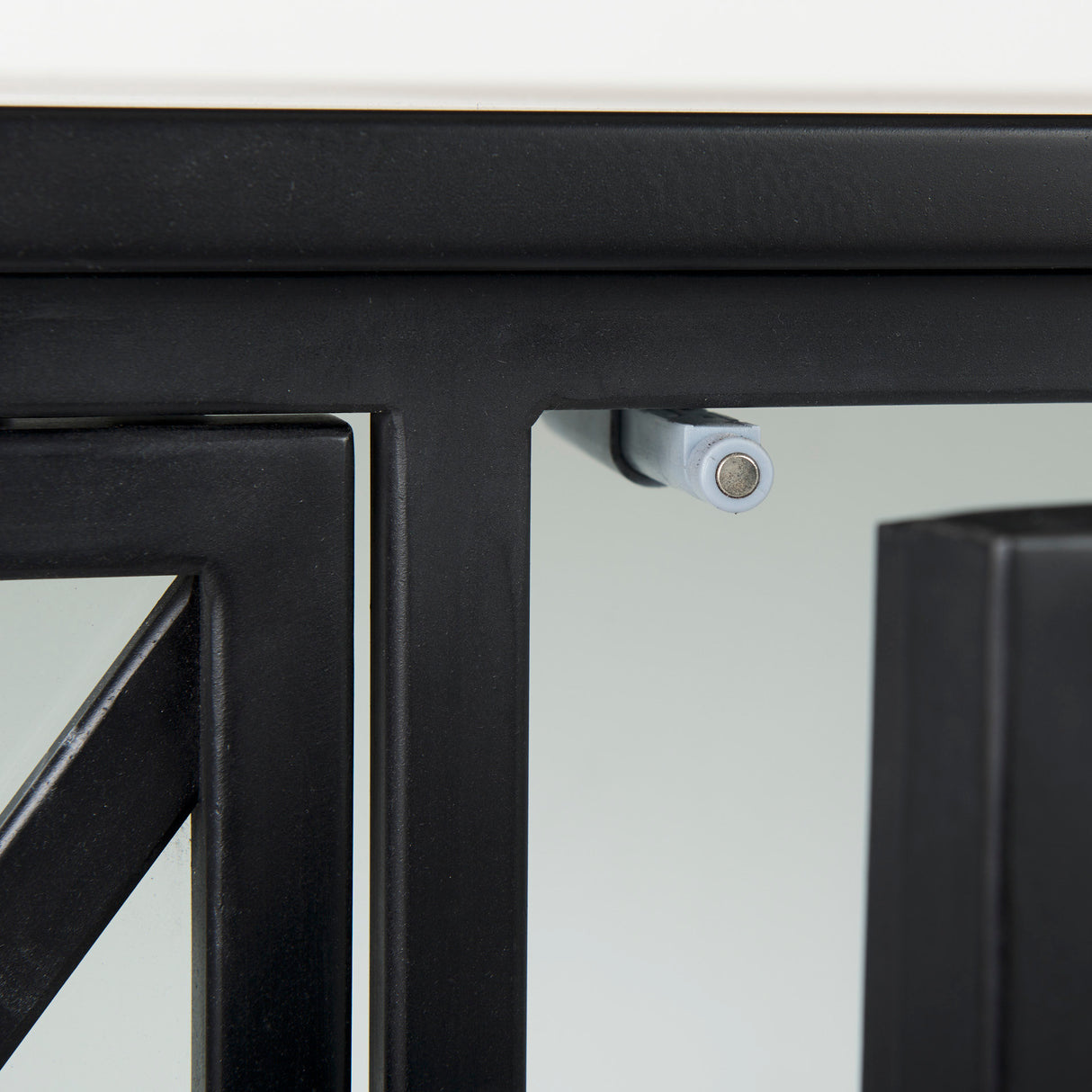 Aurelia Two Door Glass Cabinet from Mercana - Luna Furniture