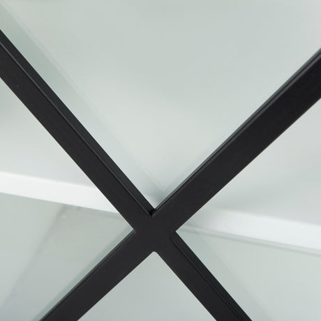 Aurelia Two Door Glass Cabinet from Mercana - Luna Furniture