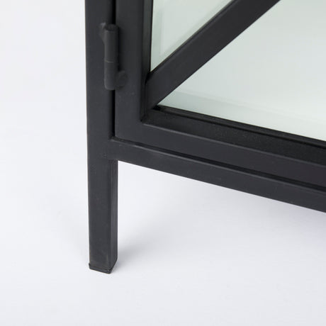 Aurelia Two Door Glass Cabinet from Mercana - Luna Furniture