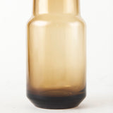 Amrita 4.1L x 4.1W x 11.9H Golden Brown Glass Vase from Mercana - Luna Furniture