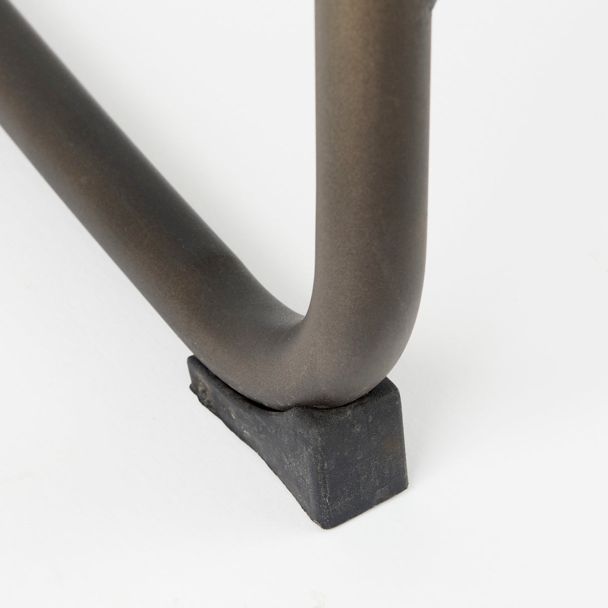 Berbick 21L x 25W x 38H Black Leather W/ Iron Frame Counter Stool from Mercana - Luna Furniture