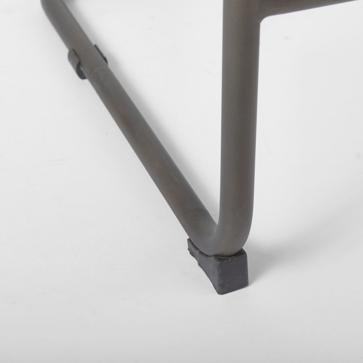 Berbick 43" Total Height Brown/Gray Suede w/ Iron Frame Bar Stool from Mercana - Luna Furniture