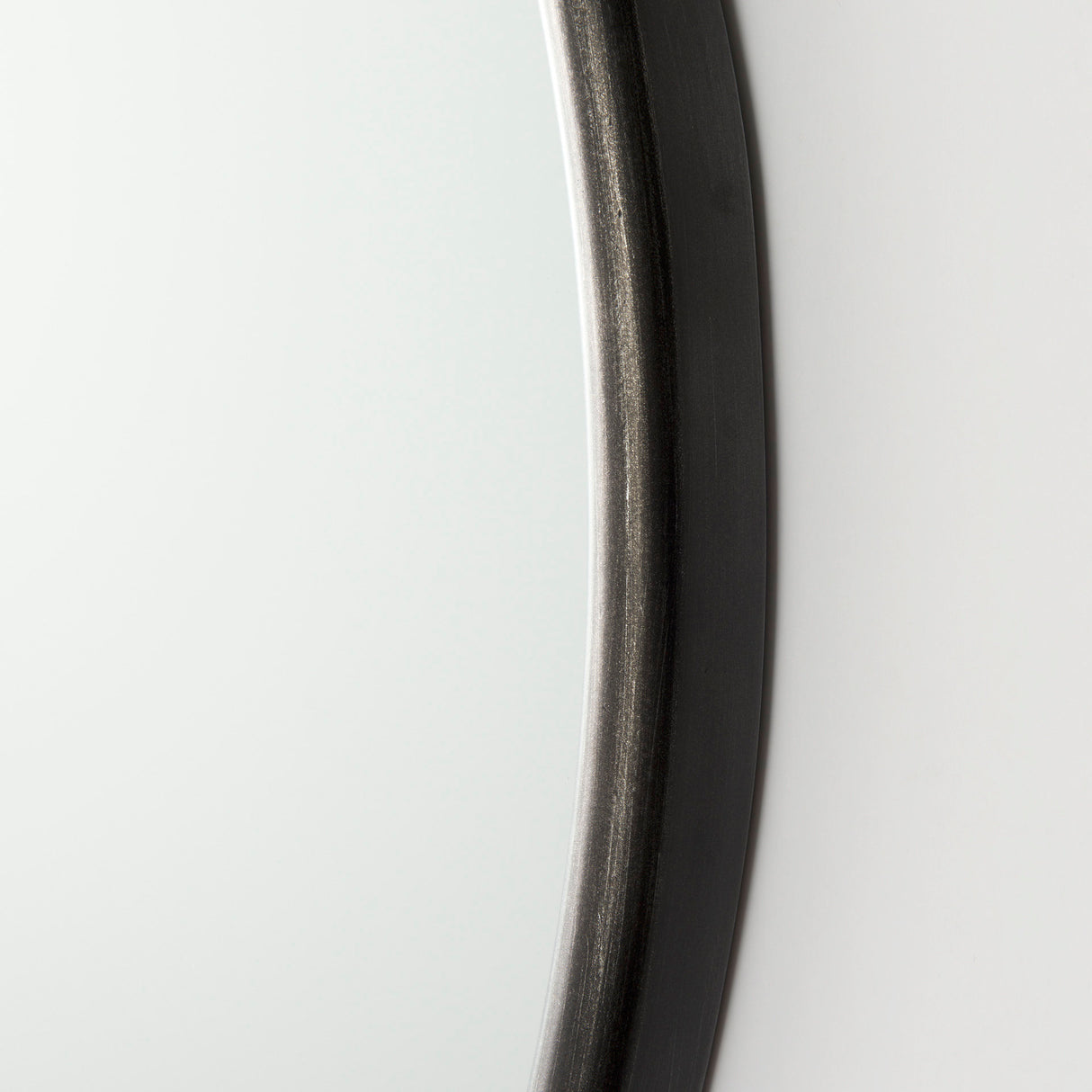 Piper 35.8L x 1.0W x 35.8H Small Black Metal Round Wall Mirror from Mercana - Luna Furniture