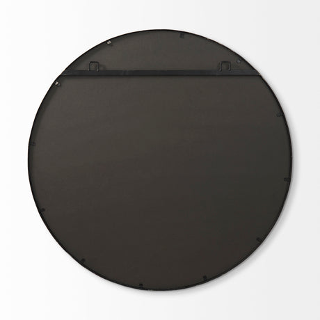 Piper 35.8L x 1.0W x 35.8H Small Gold Metal Round Wall Mirror from Mercana - Luna Furniture