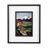 Colorado Go USA (M) by Mercana Studio a Framed Art Print Matted under Glass from Mercana - Luna Furniture