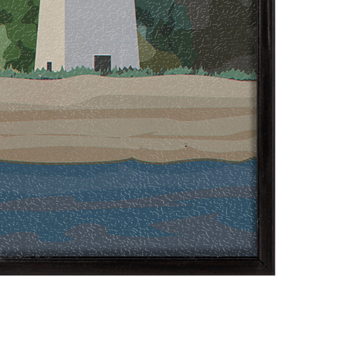 Massachusetts Go USA (SM) by Mercana Studio a Hand Embellished Decograph Framed Art Print from Mercana - Luna Furniture